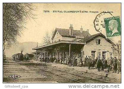 Etival-Clairefontaine - La Gare - Train - Etival Clairefontaine