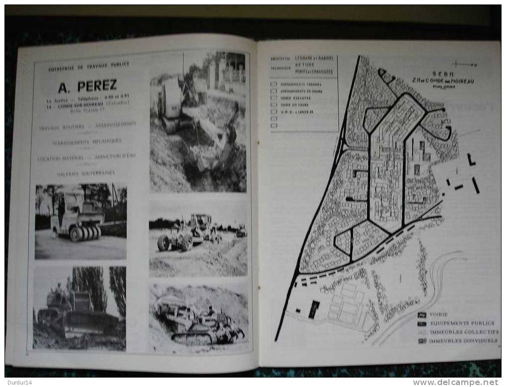 CONDÉ-sur-NOIREAU ( Calvados).  Plaquette De 38 Pages Bulletin Municipal N°2 De 1970 - Normandie