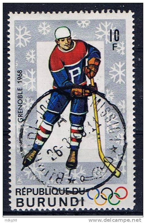 RU+ Burundi 1968 Mi 386-87 Olympische Winterspiele, Grenoble - Used Stamps