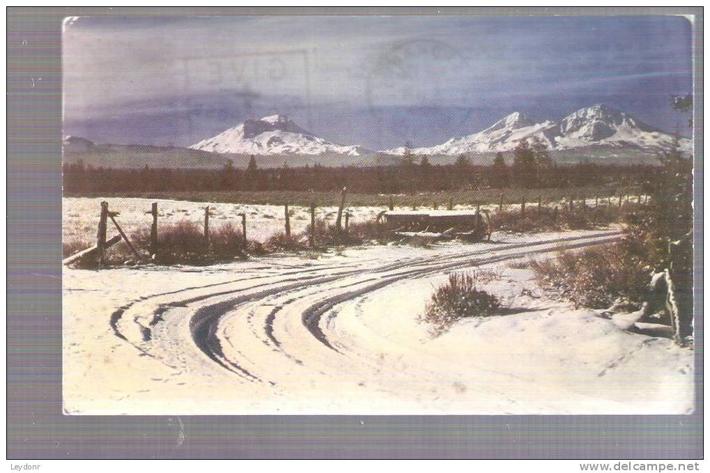 The Three Sisters In The Oregon Cascade Range - Otros & Sin Clasificación