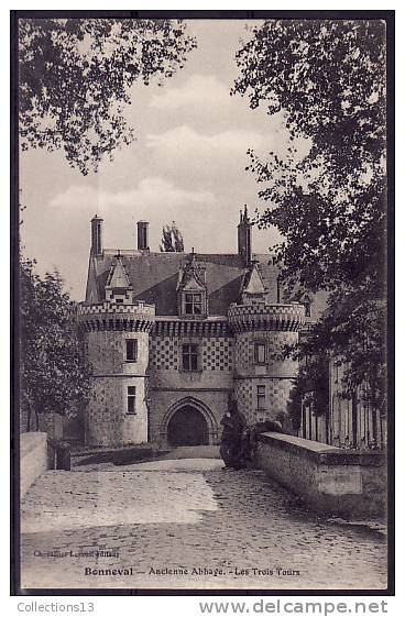 EURE ET LOIR - Bonneval - Ancienne Abbaye - Les Trois Tours - Bonneval