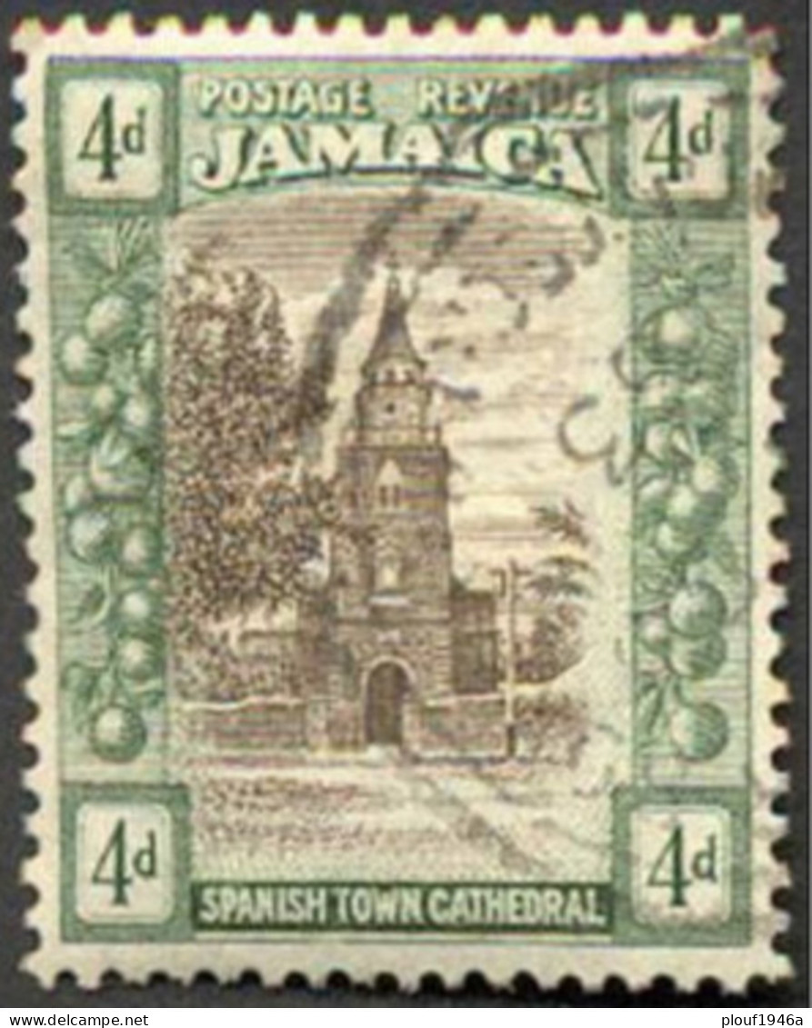 Pays : 252 (Jamaïque : Colonie Britannique)  Yvert Et Tellier N° :     98 (o) - Jamaica (...-1961)