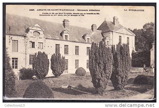 SEINE MARITIME - Saint Wandrille Rançon - Abbaye - Batiment Abbatieux - Saint-Wandrille-Rançon