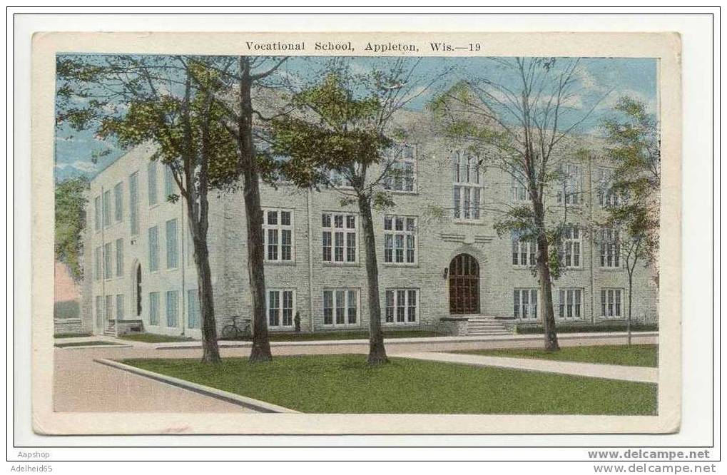 Vocational School, Appleton, WI 1926 Ed. Kropp Milwaukee - Milwaukee