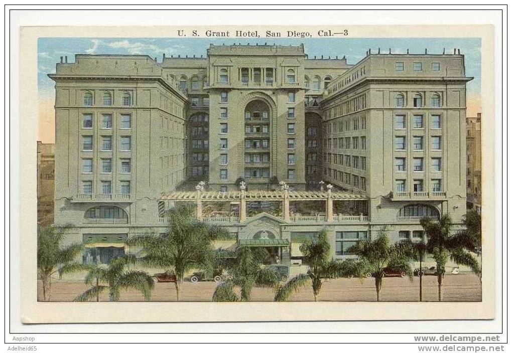 U.S. Grant Hotel, San Diego, CA Pre-linen, Kashower Co. LA - San Diego
