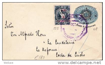 Gua087/ GUATEMALA -  U8 + Michel 52 I (1898) - Guatemala