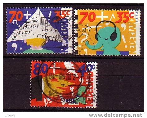 Q9118 - NEDERLAND PAYS BAS Yv N°1462/64 - Used Stamps
