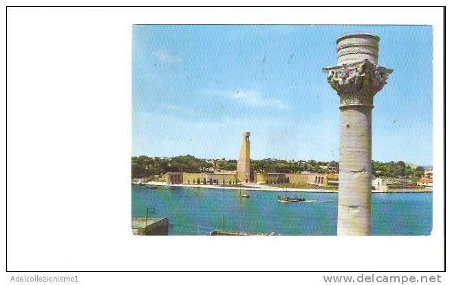 17001)cartolina Illustratoria  Brindisi - Monumento Al Marinaio D´italia - Brindisi