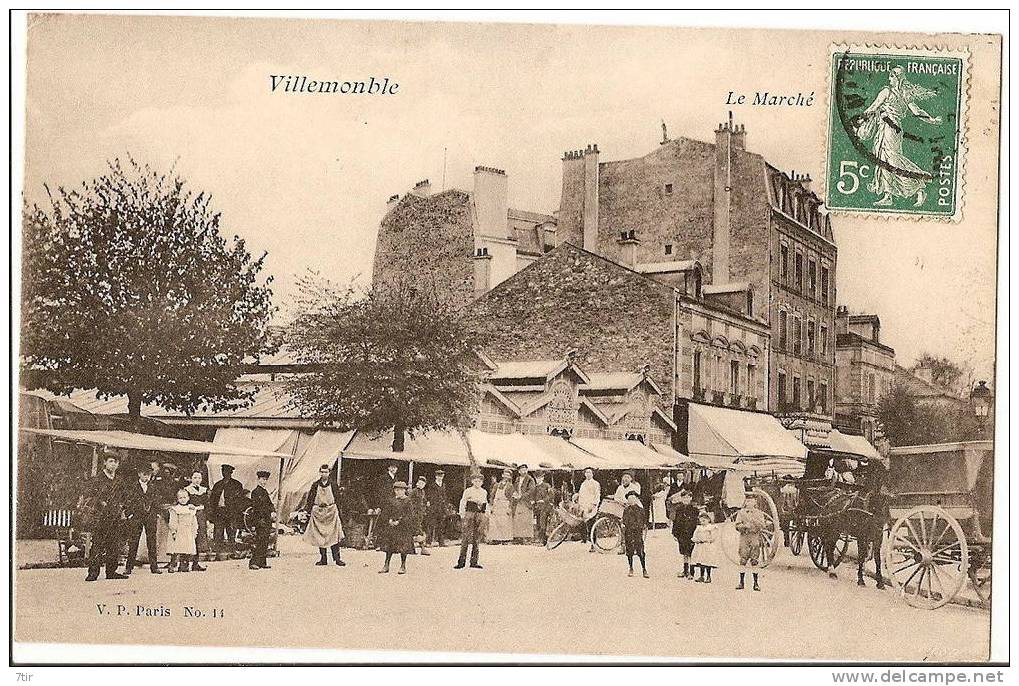 VILLEMONBLE Le Marché - Villemomble