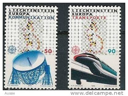 Cept 1988 Liechtenstein Yvertn° 878-79 *** MNH Cote 2,50 Euro - 1988