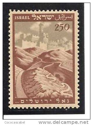 Israel. Nº Yvert 16 (MNH/**). - Unused Stamps (without Tabs)