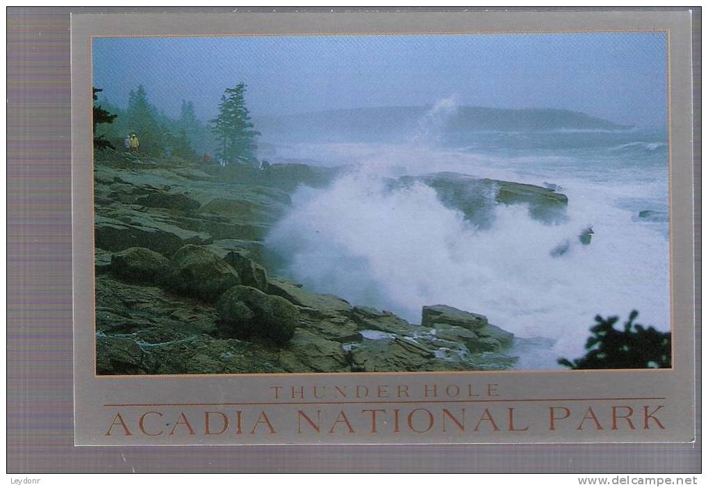 Thunder Hole, Acadia National Park, Maine - Andere & Zonder Classificatie