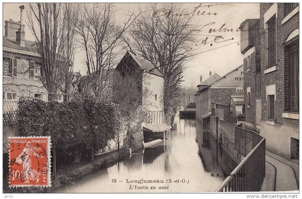 Longjumeau L´yvette En Aval - Longjumeau