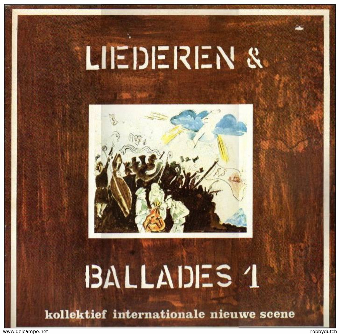 * LP *  KOLLEKTIEF INTERNATIONALE NIEUWE SCENE - LIEDEREN & BALLADES 1 - Country & Folk