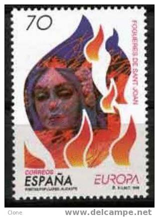 EUROPA - Festivals Populaires Espagnols (Alicante) :  Fogueres De Sant Joan - 3117**  (YT). - 1998