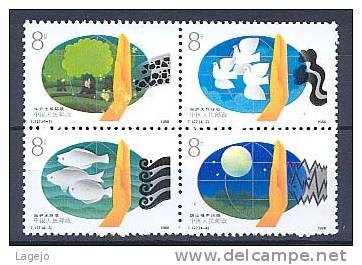 CHINE T127 Protection De L'environnement - Unused Stamps