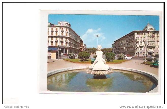 17140)cartolina Illustratoria  Viareggio - Piazza Puccini - Nuova - Viareggio