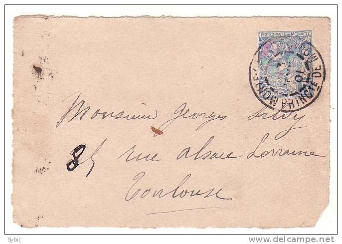 MONACO - Entier Postal - Dallay 6 - Cote 10€ - Postal Stationery