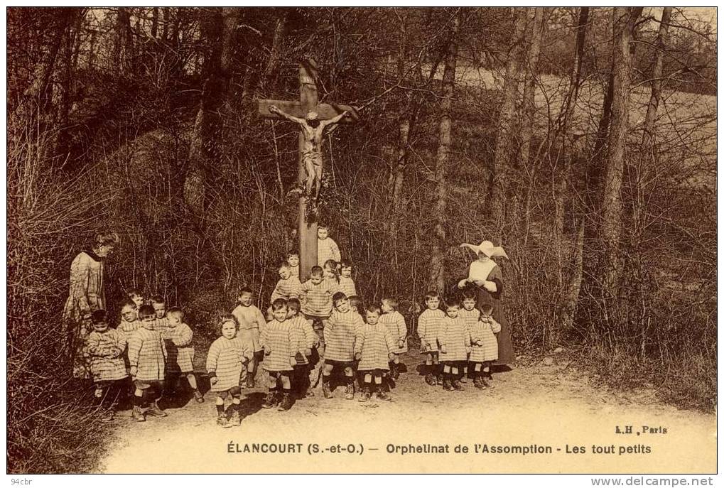 CPA (78)   ELANCOURT  Orphelinat De L Assomption Les Tot Petits (leger Choc Bord Droit) - Elancourt