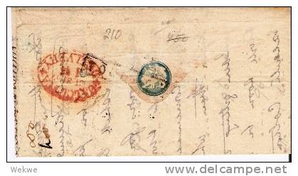 IB079/ BRIT.  INDIEN -  Cawnpore (62) 1867, Stationery U 2b - 1858-79 Crown Colony