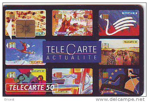 TELECARTE ACTUALITE 50U SO3 04.92 ETAT COURANT - 1992