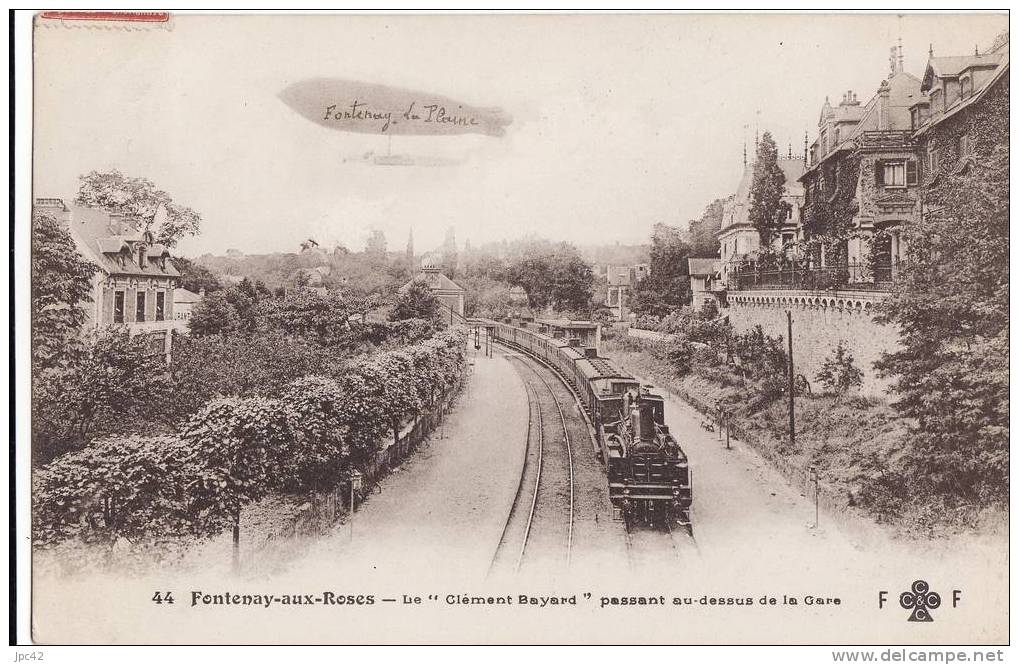 Fontenay Aux Roses Clement Batard  Au Dessus De La Gare - Fontenay Aux Roses