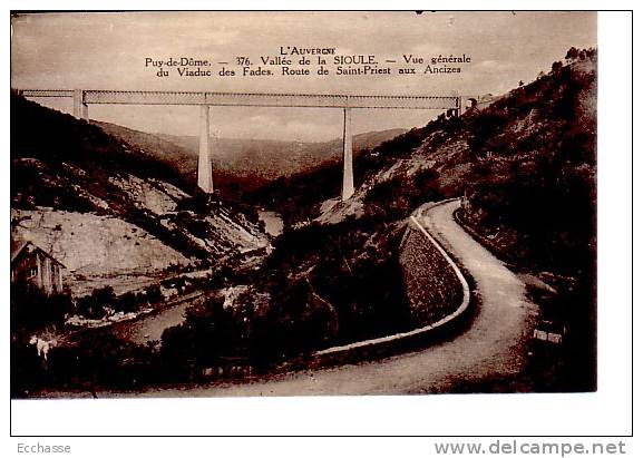 376 Vallée De La Sioule Vue Générale Du Viaduc Des Fades - Otros & Sin Clasificación