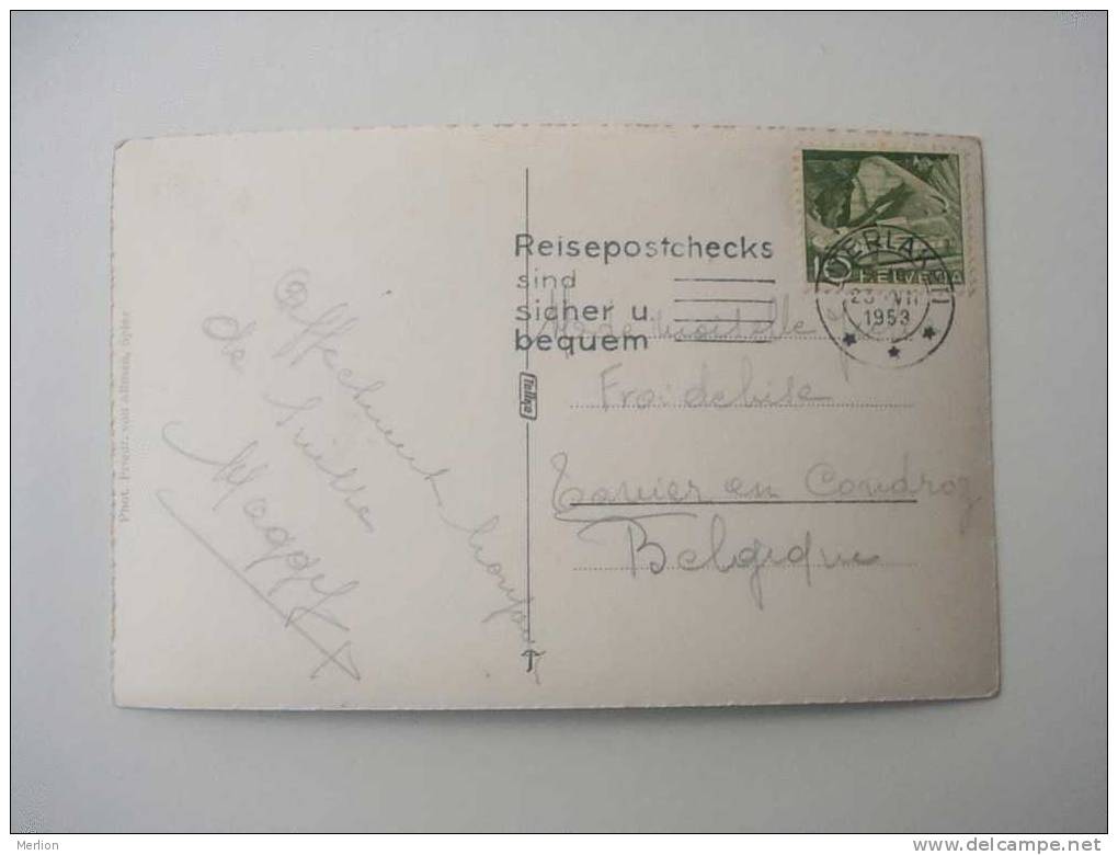 SPIEZ  -Suisse  - VF   PU 1953  D43160 - Spiez