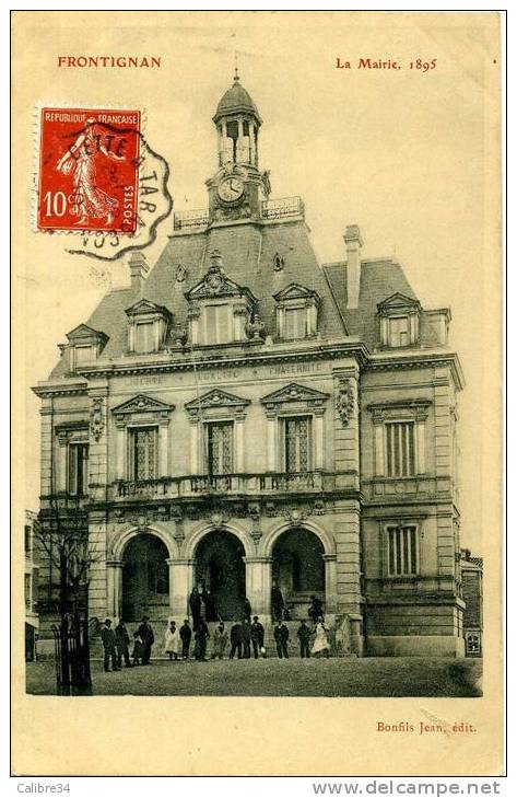 FRONTIGNAN La Mairie 1895 - Frontignan