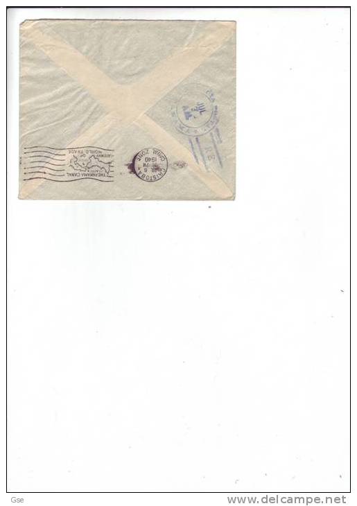 GREAT BRITAIN 1940 -  Cover - Mech. Cancel - Lettres & Documents