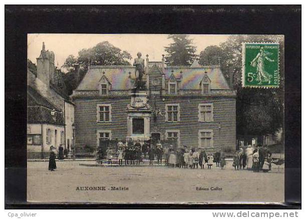 21 AUXONNE Mairie, Bien Animée, Statue De Napoléon, Ed Collot, 191? - Auxonne