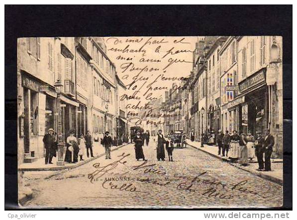 21 AUXONNE Rue Antoine Masson, Bien Animée, Tabac, Café Du Commerce, Ed ? 16, 191? - Auxonne