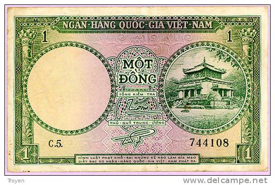 1 Dong - MOT DONG - N° C5 744108 - TTB - - Vietnam