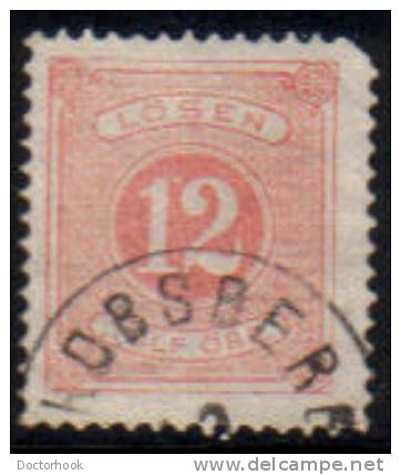 SWEDEN   Scott #  J 16  F-VF USED - Postage Due