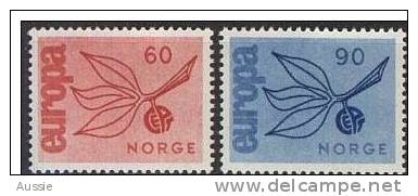 Cept 1965 Norvège Norge Yvertn° 486-87*** MNH - 1965