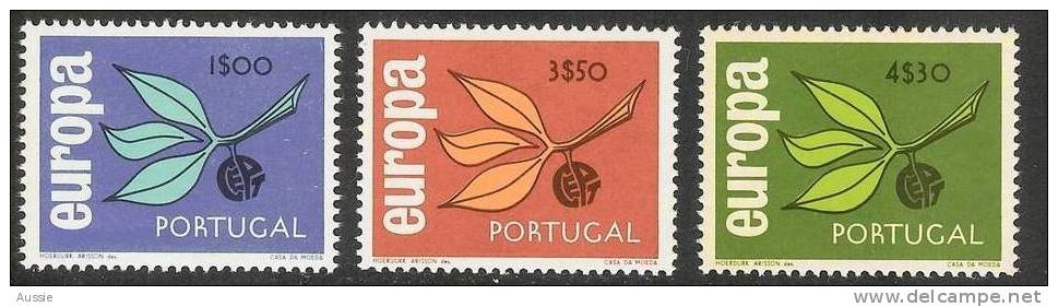 Cept 1965 Portugal Yvertn° 971-73 *** MNH   Cote 25 Euro - 1965