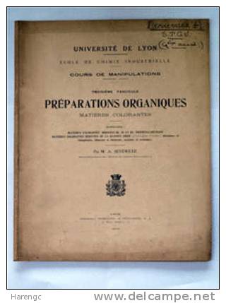 Cours De L'école De Chimie (poly) 1931 Lot - 18+ Years Old