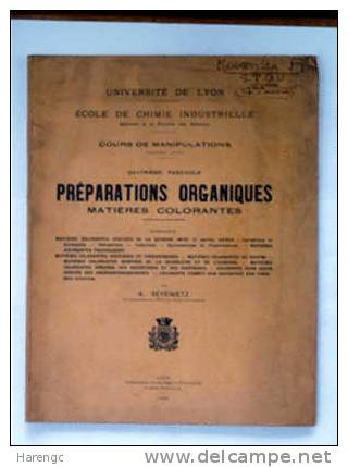 Cours De L'école De Chimie (poly) 1931 Lot - 18 Ans Et Plus