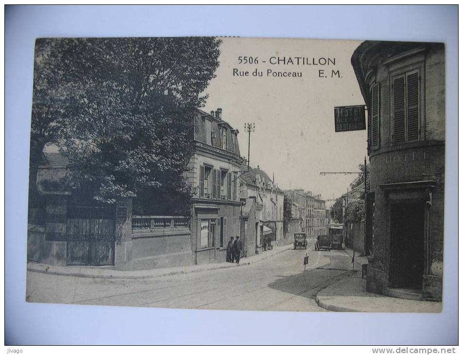 CHATILLON  :  Rue Du PONCEAU - Châtillon