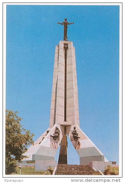 PARAGUAY - POSTCARD - MONUMENTO CERRO LAMBARE - NEW - Paraguay