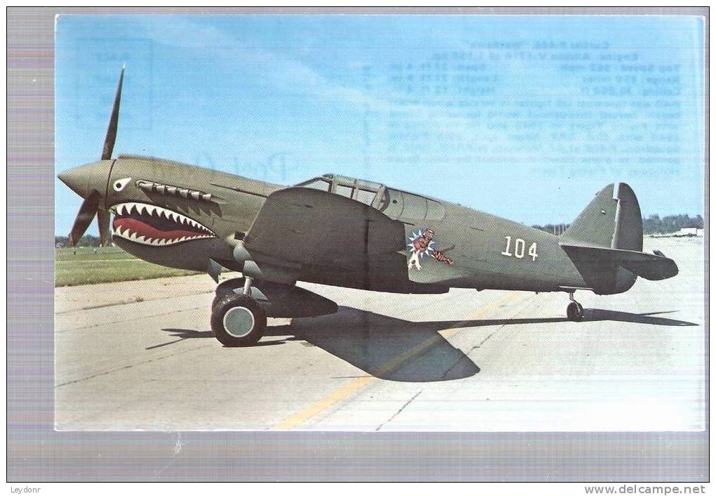 Curtiss P-40E Warhawk - 1939-1945: 2ème Guerre