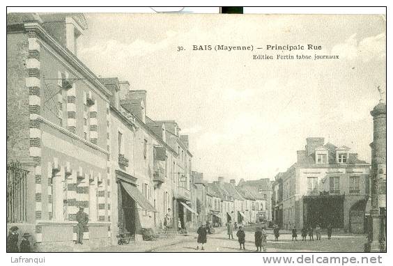 MAYENNE -ref No 5314- Bais -  Principale Rue   -  Bon Etat - Bais
