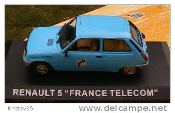 RENAULT 5 FRANCE TELECOM 1/43 IXO ALTAYA - Ixo