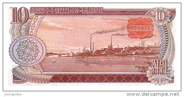 COREE DU NORD   10 Won  Daté De 1978   Pick 20c    ***** BILLET  NEUF ***** - Korea (Nord-)