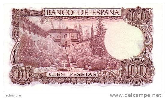 ESPAGNE   100 Pesetas  Daté Du 17-11-1970   Pick 152a     ***** BILLET  NEUF ***** - 100 Pesetas