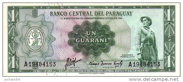 PARAGUAY   1 Guarani  Non Daté   Pick 193a     ***** BILLET  NEUF ***** - Paraguay