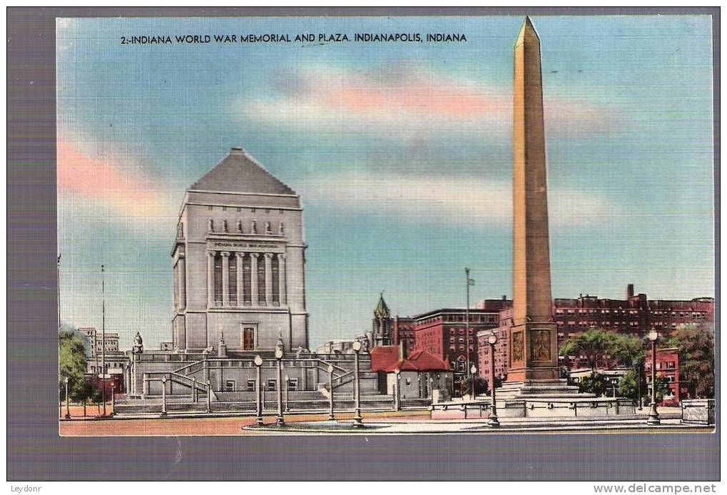 Indiana World War Memorial And Plaza, Indianapolis, Indiana - Autres & Non Classés