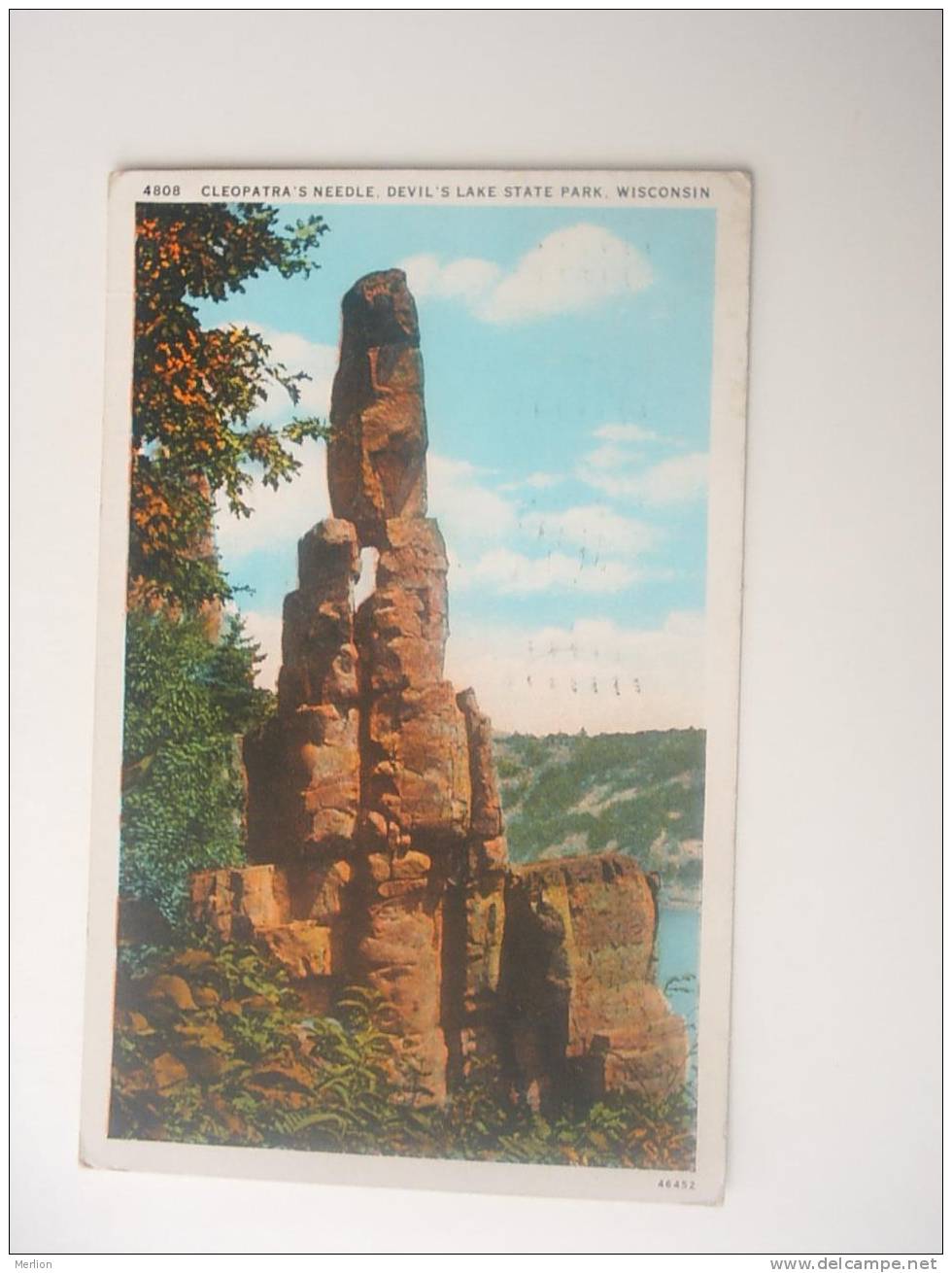 Cleopatra's Needle -Devil's Lake State Park - Wisconsin  - PU 1931  F   D43242 - Autres & Non Classés