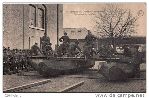 Soldat Du Génie à L' Instruction - Guindage Du Tablier - Ausrüstung