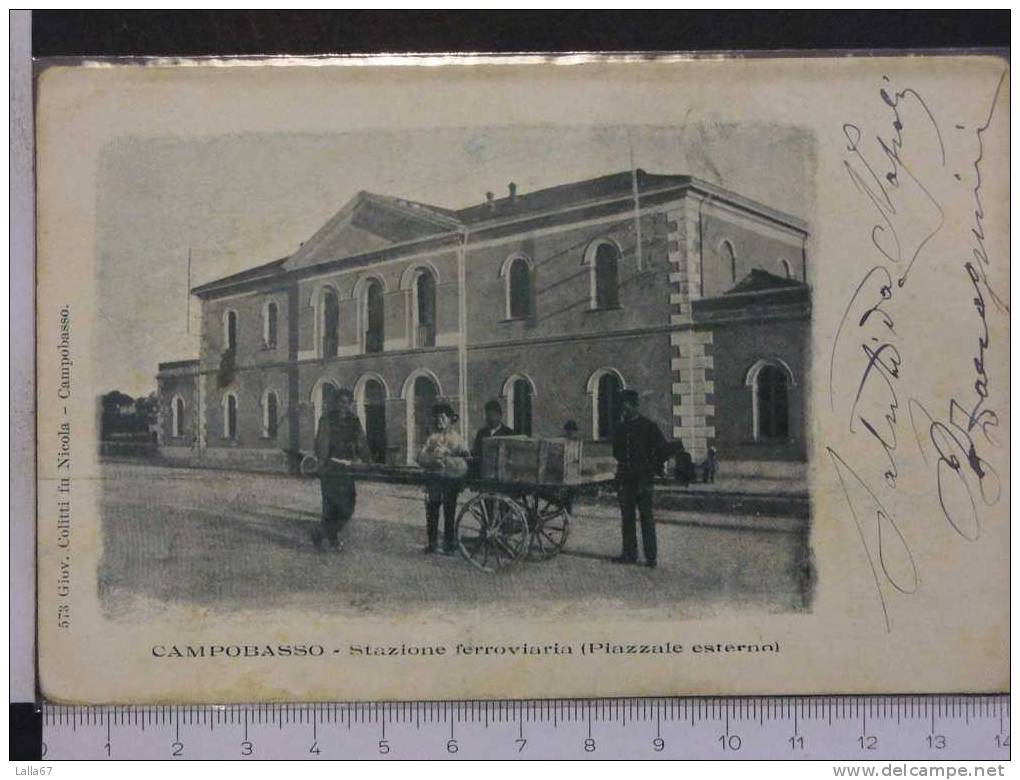 MOLISA - CAMPOBASSO - STAZIONE    N 3503 - Campobasso